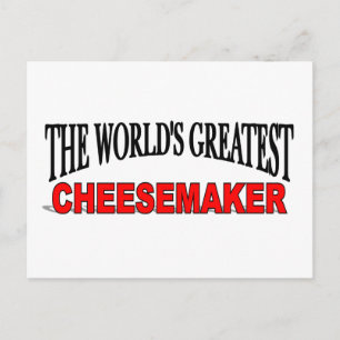 Der größte Cheesemaker der Welt Postkarte