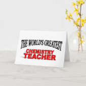 Der größte Chemielehrer der Welt Karte (Gelbe Blume)