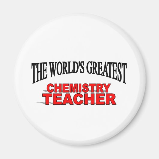 Der größte Chemielehrer der Welt Magnet (Vorne)