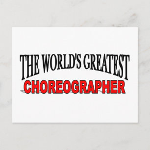 Der größte Choreograf der Welt Postkarte