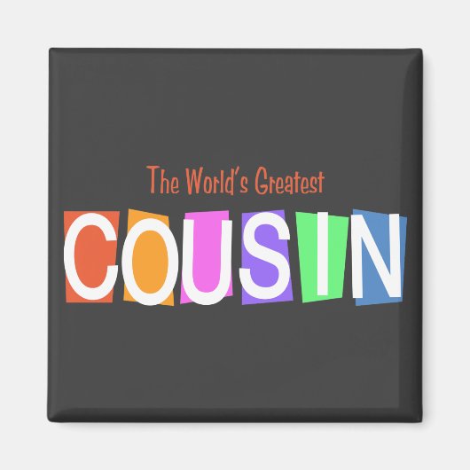 Der größte Cousin der Retro-Welt Magnet (Vorne)