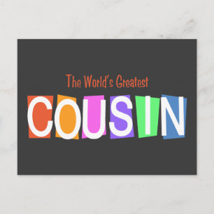 Der größte Cousin der Retro-Welt Postkarte
