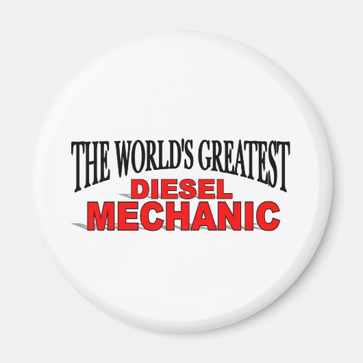 Der größte Dieselmechanismus der Welt Magnet (Vorne)
