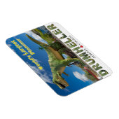 Der größte Dinosaurier der Welt - Souvenir-Kühlsch Magnet (Rechte Seite)