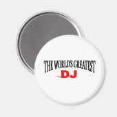 Der größte DJ der Welt Magnet (Vorderseite/Rückseite)