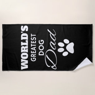 Der größte DOG Vater T Shirt der Welt, Liebe mein Strandtuch