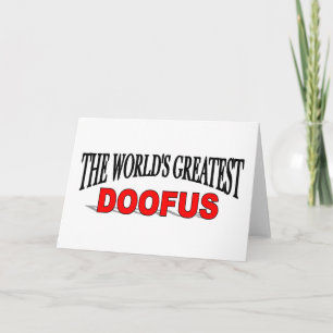 Der größte Doofus der Welt Karte