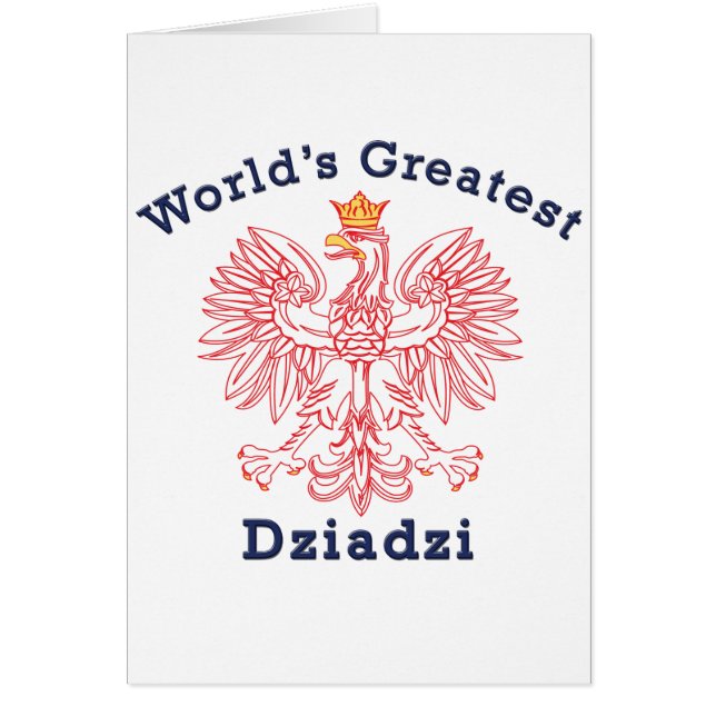Der größte Dziadzi-Adler der Welt (Vorne)