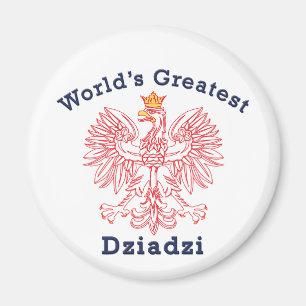 Der größte Dziadzi-Adler der Welt Magnet