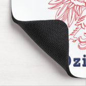 Der größte Dziadzi-Adler der Welt Mousepad (Ecke)