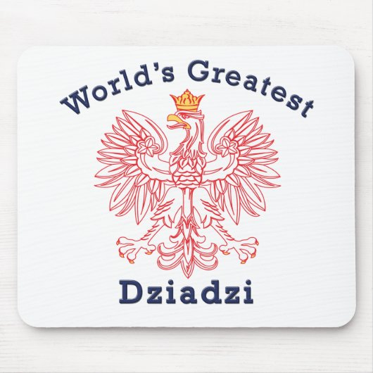 Der größte Dziadzi-Adler der Welt Mousepad (Vorne)