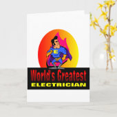 Der größte Elektriker der Welt Karte (Gelbe Blume)