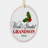 Der größte Enkel der Welt Keramikornament (Rechts)