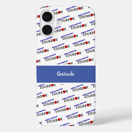 Der größte Erzieher der Welt Case-Mate iPhone Hülle (Rückseite)