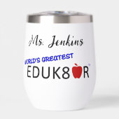 Der größte Erzieher der Welt weiß (Vorderseite)