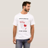 Der größte Euchre-Partner der Welt T-Shirt (Vorne ganz)