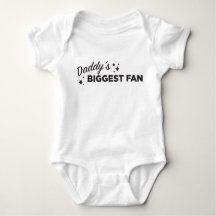 Der größte Fan des Vatis in schwarzem Text |