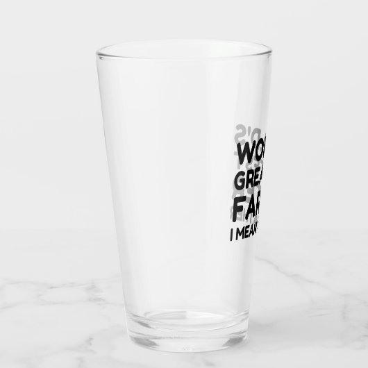 Der größte Farmer der Welt Glas (Rechts)