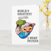 Der größte Farter der Welt, den ich Gemein habe, V Karte (Gelbe Blume)