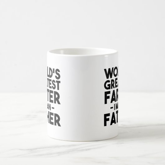 Der größte Farter der Welt, den ich Gemeine Vater, Kaffeetasse (Mittel)