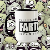 Der größte Farter-Vater der Welt fügt ein Monogram Tasse