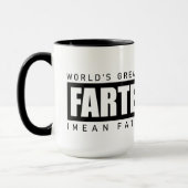 Der größte Farter-Vater der Welt fügt ein Monogram Tasse (Links)