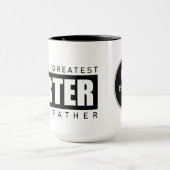 Der größte Farter-Vater der Welt fügt ein Monogram Tasse (Zentrum)