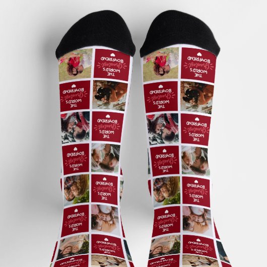 Der größte Freund-Valentinstag der Welt Socken (Oben)
