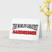 Der größte Friseur der Welt Karte (Gelbe Blume)