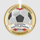 Der größte Fußballtrainer der Welt: rot, schwarz, Ornament (Rückseite)