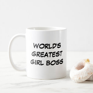 "Der größte Girl-Boss der Welt" Kaffeetasse