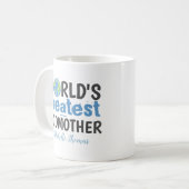 Der größte Godmaterplanet der Welt Personalisiert Kaffeetasse (Vorderseite Links)