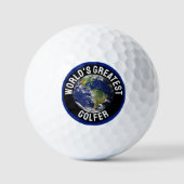 Der größte Golfer Blue Planet Earth Globe der Welt Golfball (Vorderseite)