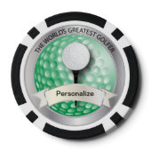 Der größte Golfer der Welt | DIY Name Pokerchips (Rückseite)