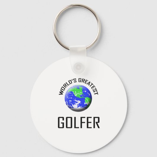 Der größte Golfer der Welt Schlüsselanhänger (Vorderseite)