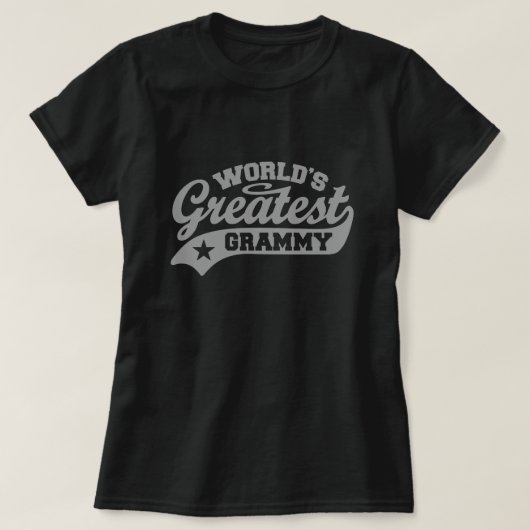 Der größte Grammy der Welt T-Shirt (Design vorne)