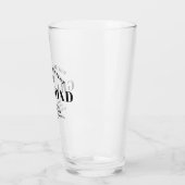 Der größte GRANDAD-Schwarz-Personalisierte Pint de Glas (Links)