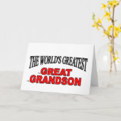 Der größte große Enkel der Welt Karte (Gelbe Blume)