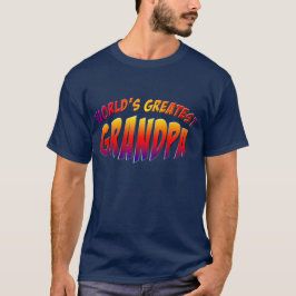 Der größte Großvater-T - Shirt der Welt
