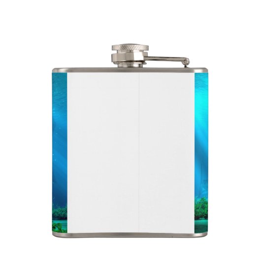 Der größte Haifisch Flachmann (Rückseite)