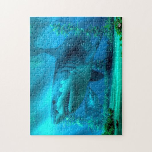 Der größte Haifisch Puzzle (Vertikal)