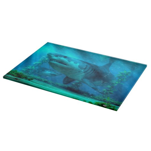 Der größte Haifisch Schneidebrett (Ecke)