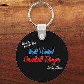 Der größte Handklingler der Welt Schlüsselanhänger (Vorderseite)