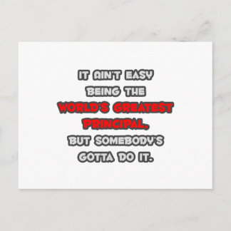 Der größte Hauptjoker der Welt Postkarte