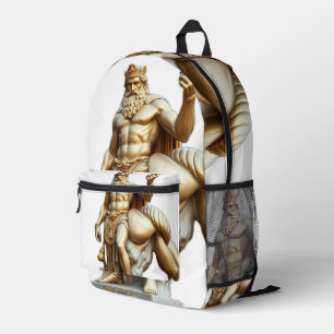 Der größte Held aller Zeiten – Herkules in Gold Bedruckter Rucksack