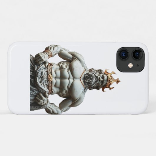 Der größte Held aller Zeiten – Herkules in Gold Case-Mate iPhone Hülle (Rückseite (Horizontal))