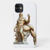 Der größte Held aller Zeiten – Herkules in Gold Case-Mate iPhone Hülle (Rückseite)