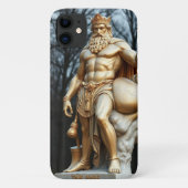 Der größte Held aller Zeiten – Herkules in Gold Case-Mate iPhone Hülle (Rückseite)