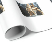 Der größte Held aller Zeiten – Herkules in Gold Geschenkpapier (Rolleneckpunkt)