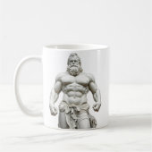 Der größte Held aller Zeiten – Herkules in Gold Kaffeetasse (Links)